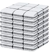 Nialnant 8 Pack Kitchen Dish Rags,100% Cotton Dish Cloths for Washing Dishes,Quick Drying Kitchen...