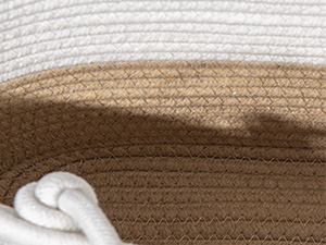 hanging woven basket
