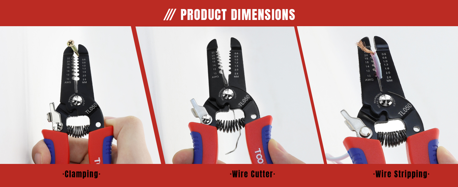 Small Wire Strippers and Cutters