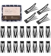 Sightor 20 Pcs Double Grip Hair Clips, Metal Snap Hair Clips Hair Barrettes for Women Hair Stylin...