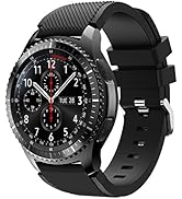 KOMI Compatible with Samsung Galaxy Watch 46mm Bands/Gear S3 Frontier Classic Watch Band, 22mm So...