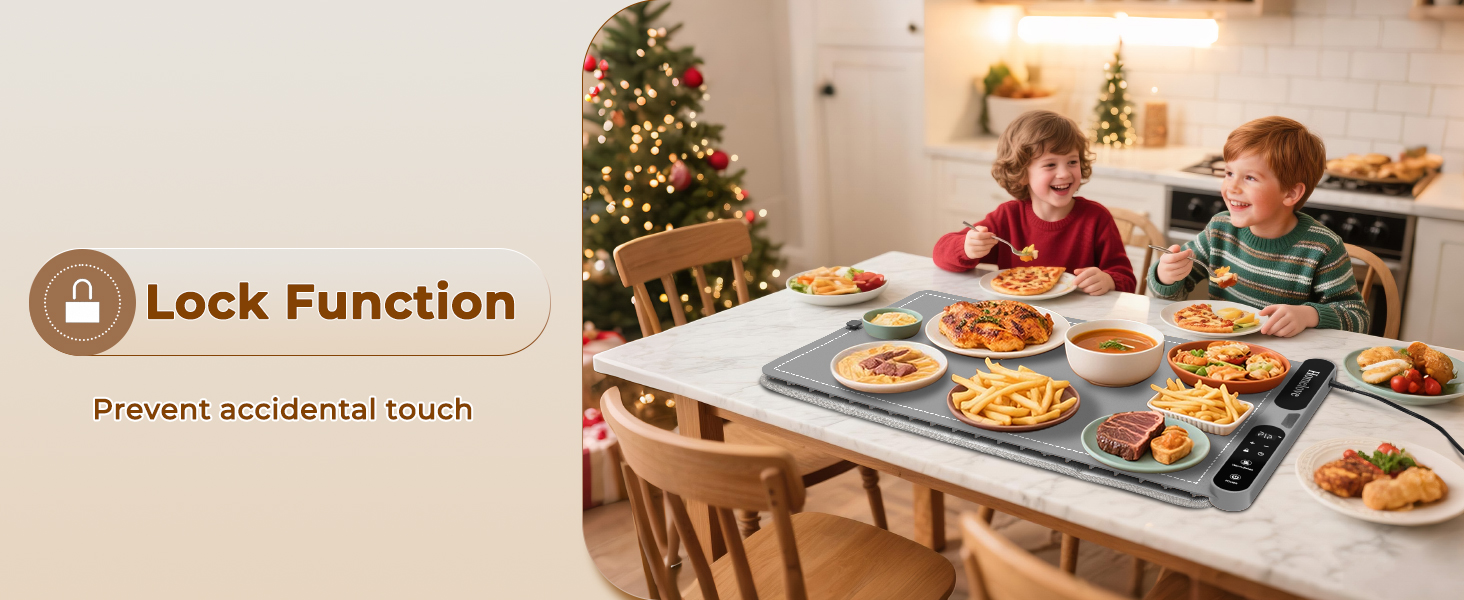 food warming mat for buffet heating pad tray roll up hot plate to keep warm home kitchen heated