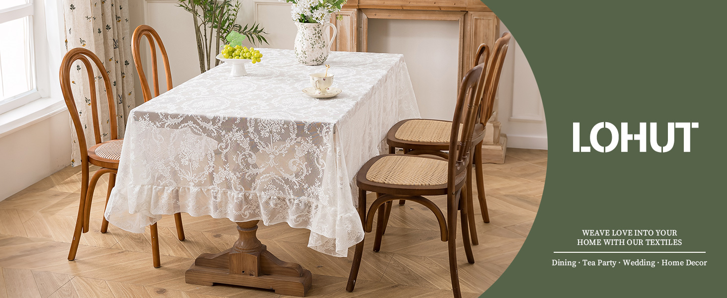 French Lace Tablecloth