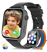 4G Kids Smart Watch Phone GPS, Smartwatch for Boys Girls Ages 4-12 Years with Video Call Chat Cla...