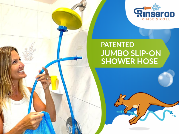 garden hose water nozzle connector 5ft sprayer small shower pet bathroom slip-on adapter universal