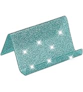 PATIKIL Business Card Holder for Desk, Acrylic Business Card Holders Shine Card Stand Organizer C...
