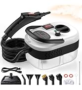 Easywox 2500W Handheld Steam Cleaner for Home, 6-Level High Pressure Steam Gun, Steam Machine w/4...