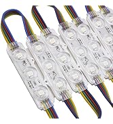 Storefront LED Lights 60ft 120 Pieces 3 LED 5050 SMD Window LED Lights LED Module Lights Waterpro...
