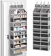 Abiglifty 5-Tier Over The Door Organizer with 10 Side Pockets, Large Behind The Door Storage, 4 H...