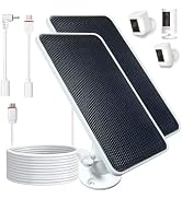 DIANMU Solar Panel for Ring Camera, Solar Panel Charger for Ring Spotlight Cam Plus/Pro (Battery)...