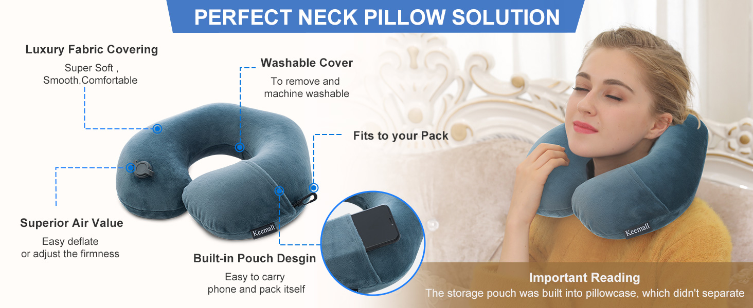 travel neck pillow 2 pack,neck pillow airplane