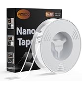 vimiroo Nano Double Sided Tape,16.4FT Heavy Duty Multipurpose Mounting Tape,Reusable Removable Wa...