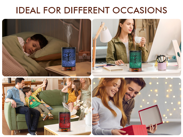 Metal Oil Diffuser Tree Life-7