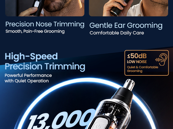 Nose hair trimmer