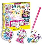 Creativity for Kids Big Gem Diamond Painting Kit: Sweets Stickers and Suncatchers - Diamond Art f...
