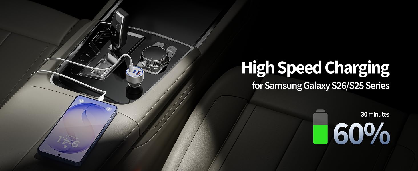 Galaxy fast car charger