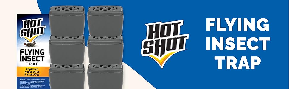 hot shot flying insect trap flies fly kill killer house fruit home kitchen sink drain indoor inside