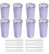 GGQ 20oz Travel Coffee Tumbler Food-Grade 304 Stainless Steel Vacuum Insulated Double Wall Leak-P...
