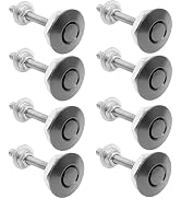 DOAHO Packs of 8 Universal Aluminum Vehicle Hood Pins-Quick Release Lock Latch Bumper-License Pla...