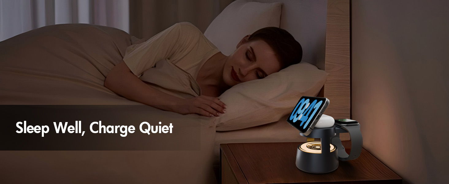 wireless charging station iphone