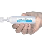 Mypurmist Ultrapure Sterile Water Refills for Steam Inhalers and Facial Steamers, Double Distille...
