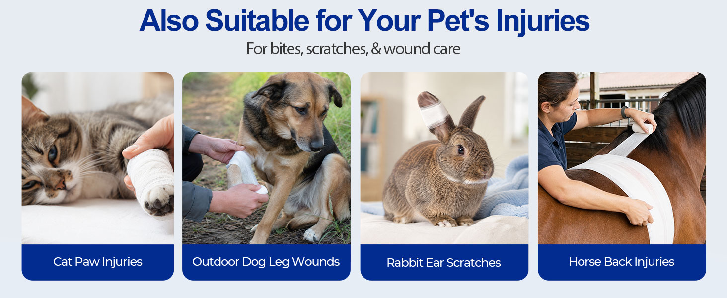 Also Suitable for Your Pets Injuries