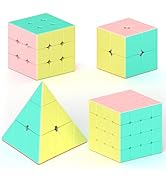 Vdealen Speed Cube Set, Puzzle Cube Bundle of 2x2x2 3x3x3 4x4x4 Pyramid Magic Cube Set, Birthday ...