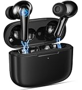 Wireless Earbuds Bluetooth 5.2 in-Ear Headphones for Samsung Fold 5 4 Flip 3, Noise Cancelling w/...