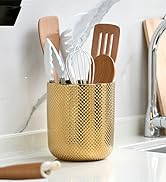 utensil holder gold