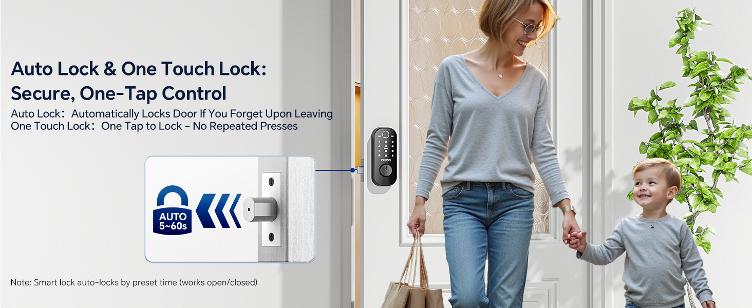 keyless entry door lock