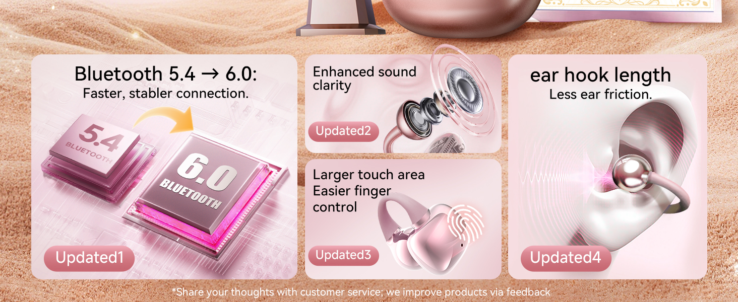 clip on earbuds