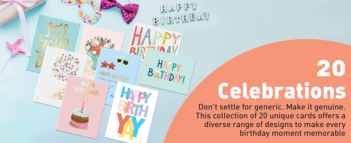 birthday cards for employees happy birthday card pack bulk happy birthday cards