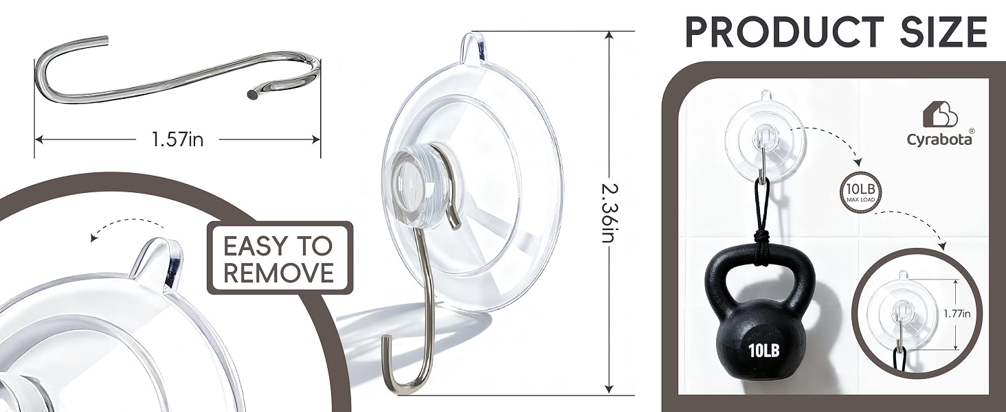 suction cup hooks