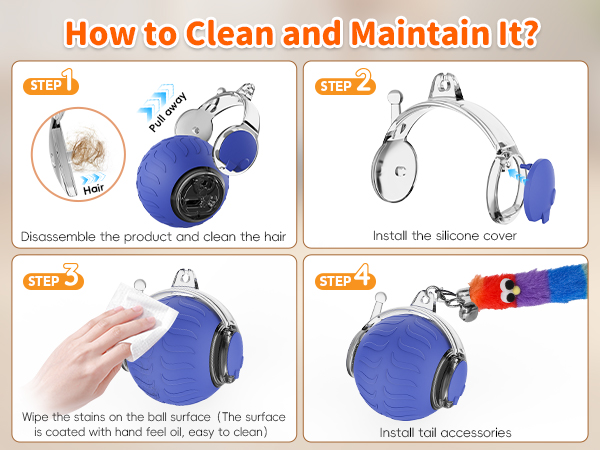 cat rolling ball toy