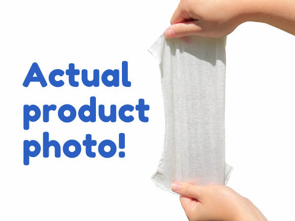 Ultra-soft and thick medical-grade cloth ensures no tears or rips while you clean