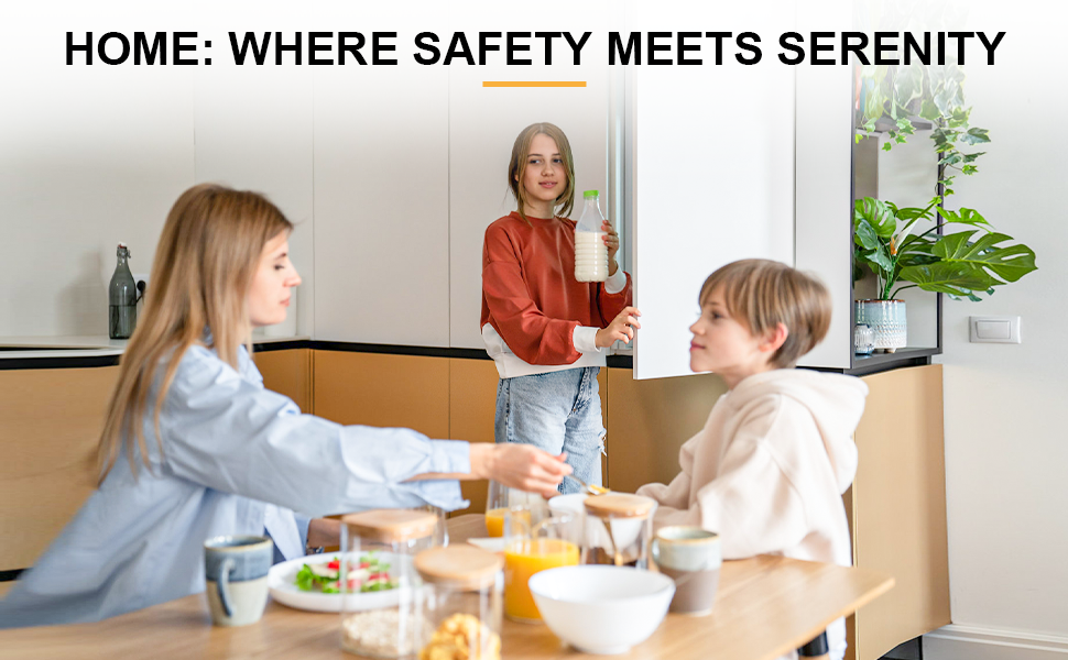 Home: Where Safety Meets Serenity.