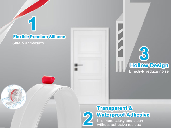 door draft blocker
