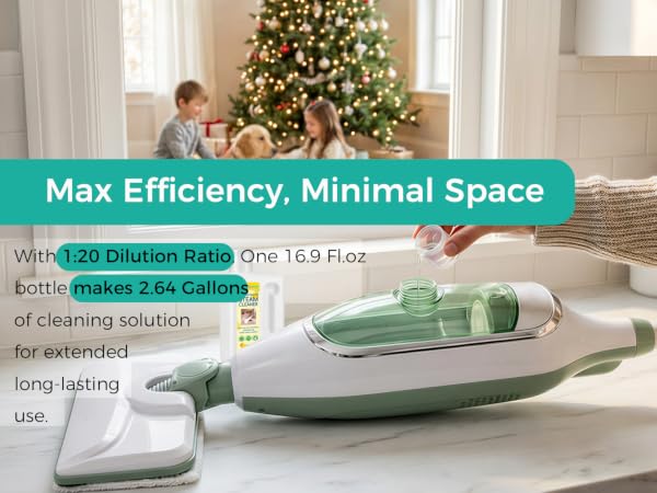 steam mop solution