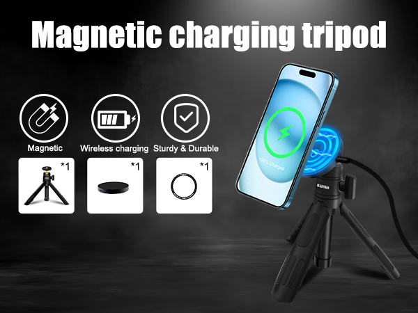 HAFOKO Magnetic Charging Tripod