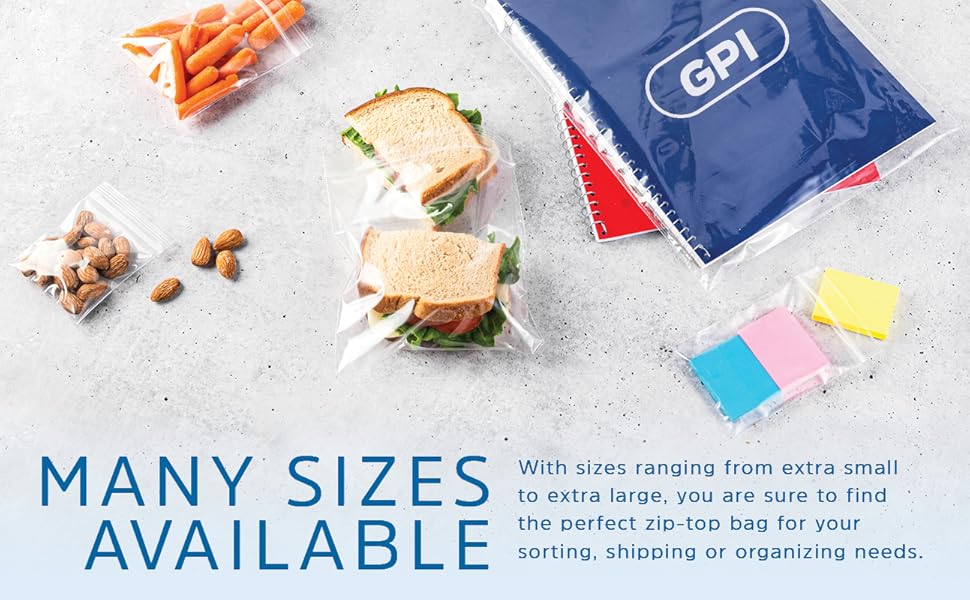 large big small extra xl x-large storage baggs multipurpose thick mil bags for food clothing
