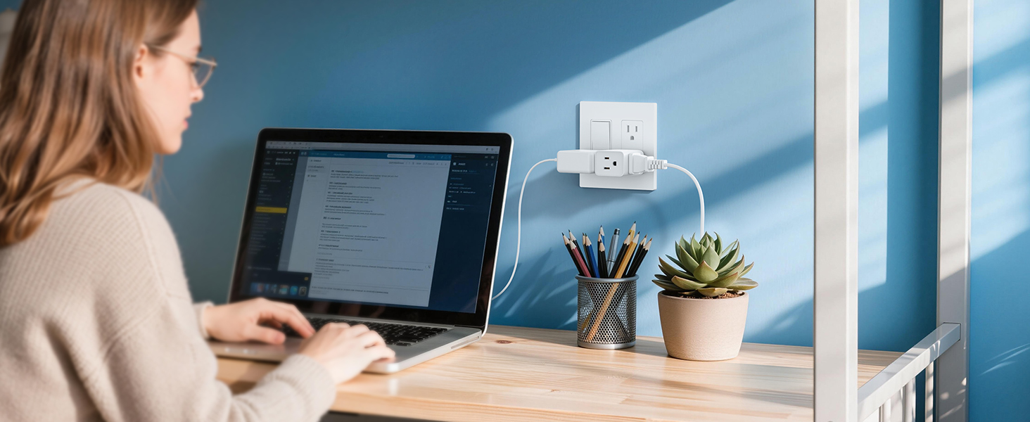 multi plug outlet extender