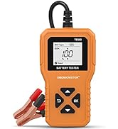 TE503 6V 12V 24V Car Battery Tester, 100-2000 CCA Voltage Tester 2Ah-220Ah Digital Auto Battery A...