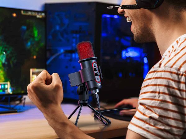 USB Computer Condenser Mic for Gaming