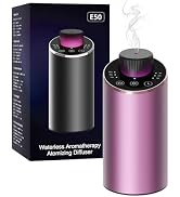 Essential Oil Diffuser Waterless Scent Aromatherapy Diffusers for Home Large Room, Bedroom, Car, ...
