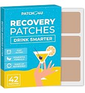 Party Recovery Patches 42 Pack - Wake Up Refreshed & Energized with Our 100% Natural Ingredients ...