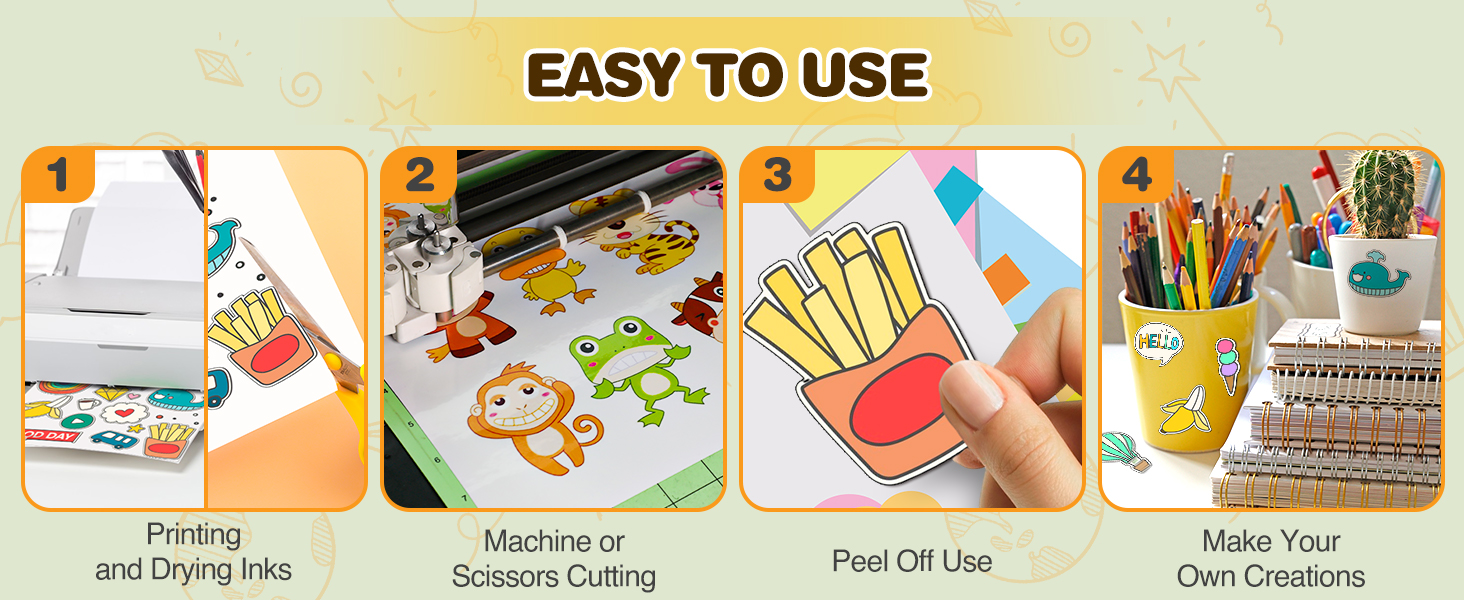 printable vinyl sticker paper