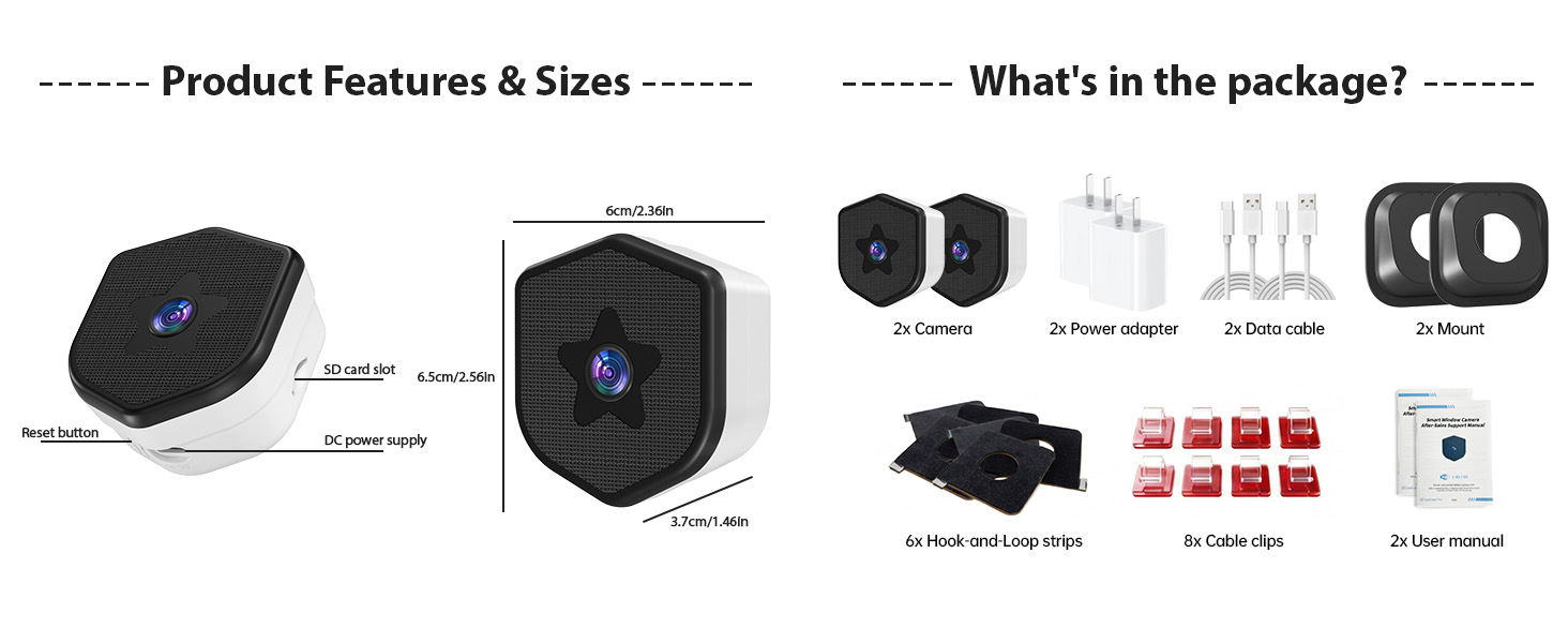indoor window security camera