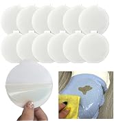 Birllaid 12Pcs Inflatable Patch Repair Kit Waterproof, 3" Pool Repair Patch, Outdoor TPU Repair P...