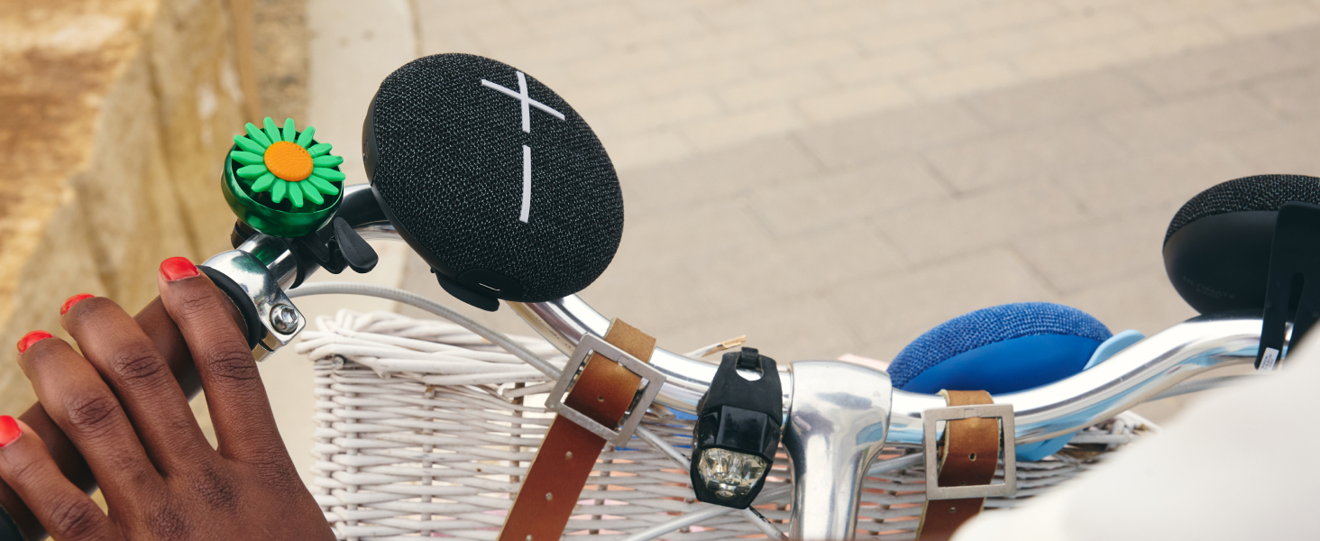 ULTIMATE EARS MINIROLL Ultra-Portable Waterproof Bluetooth Speaker, Big Bass, IP67 Dustproof