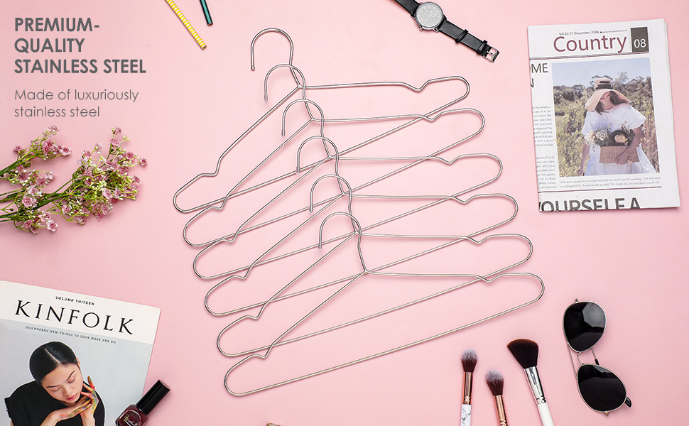 Stainless Steel Strong Metal Coat Hanger